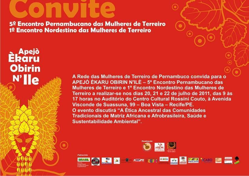 V encontro de mulheres de terrreiro convite a5