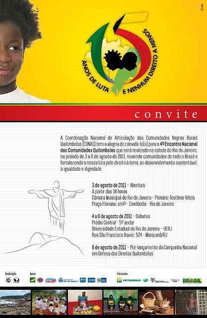 encontro da comunidade quilombola