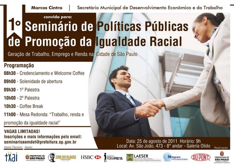 Seminario de igualdade racial