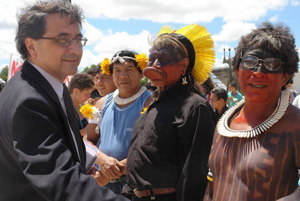 Ato dos Indios em Brasilia