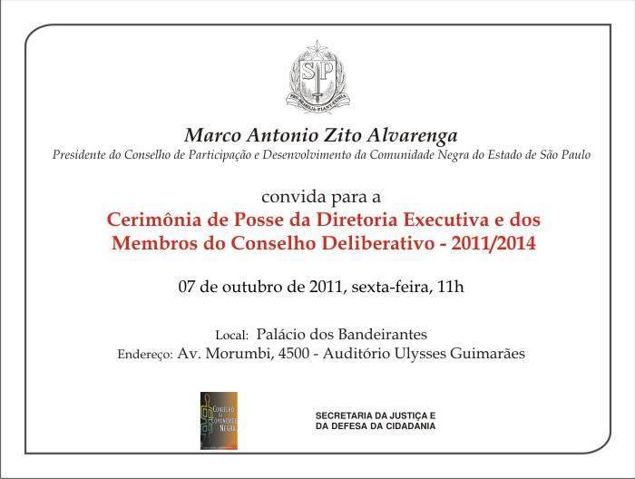 Conselheiros da Comunidade Negra