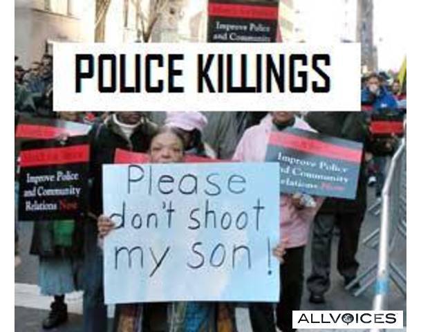 protesto policial em nova york