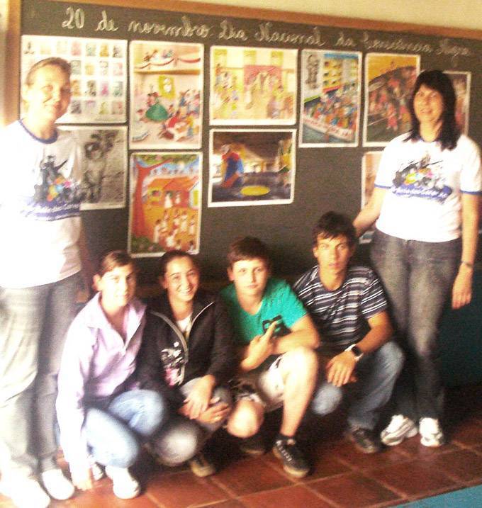 Conscincia Negra estudantes