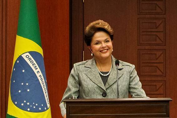 Dilma na africa