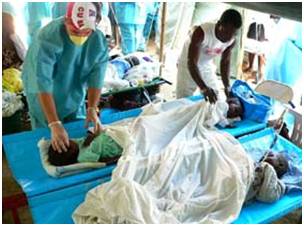 cuba no haiti - colera