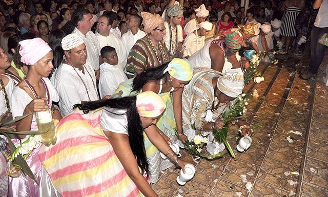 lavagem da escadaria