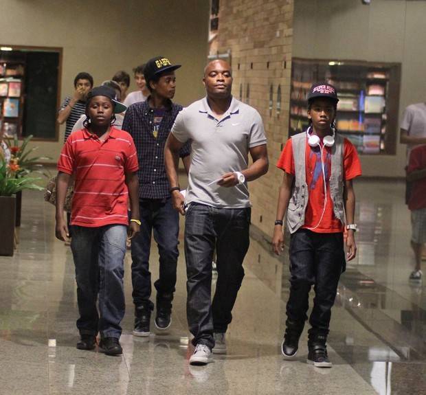 anderson silva e filhos