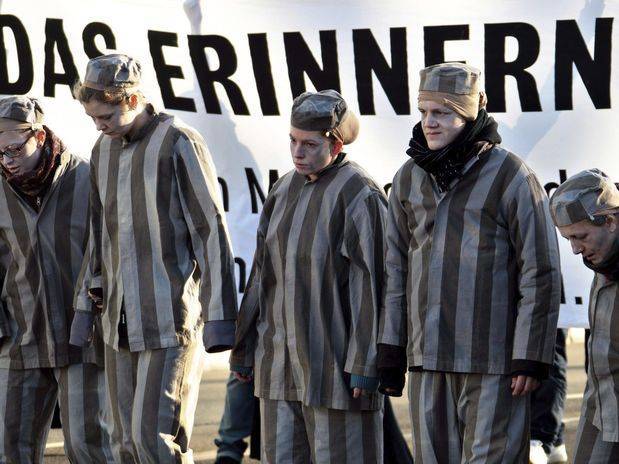 protesto contra o nazismo na alemanha