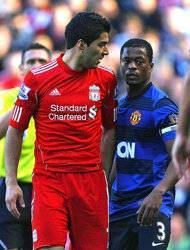 suarez e evra