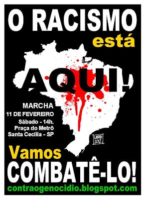 Marcha Contra Racismo 2012