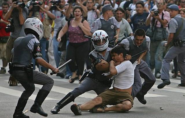 violencia policial de sao paulo