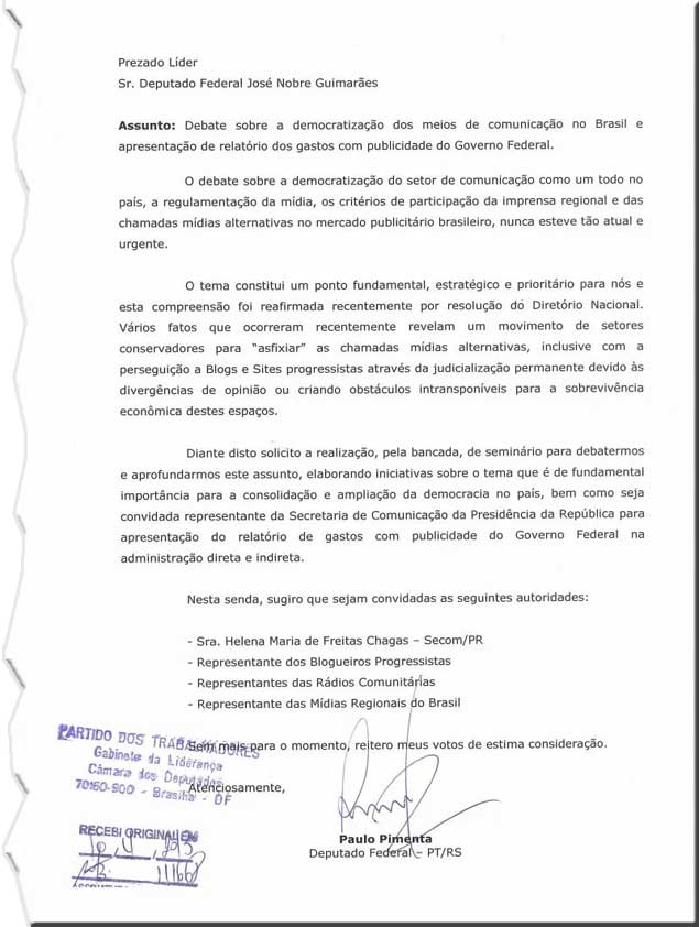 oficio-helena-chagas