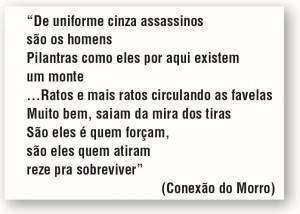 Sobre assassinatos de músicos da periferia