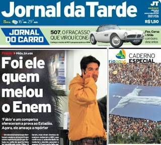 Estudante implode bomba semiótica do Enem