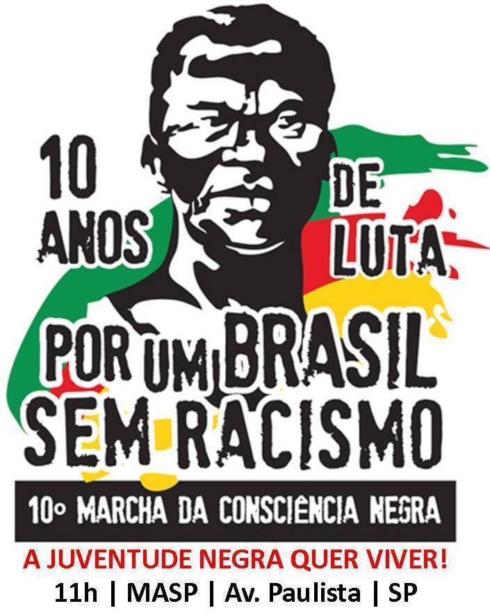 20 de Novembro: Dia da Consciência Negra; Dia de Zumbi dos Palmares e Dandara; Dia de luta!