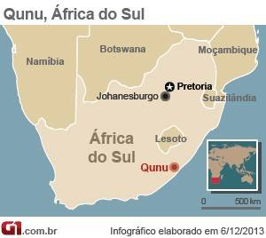 Corpo de Nelson Mandela é enterrado na África do Sul