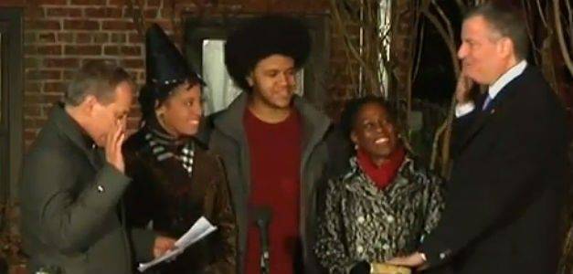 Uma reflexão sobre a posse de Blasio em Nova York e a família multirracial