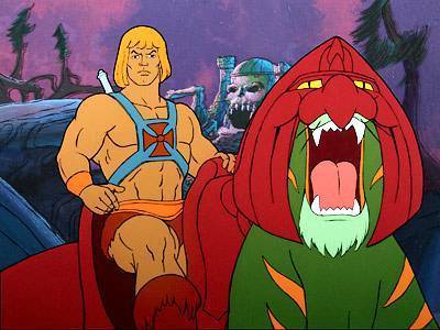 He-Man e Gato Guerreiro