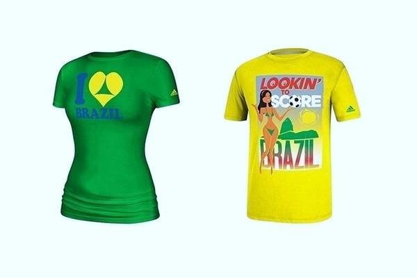 camisas adidas - reprodução