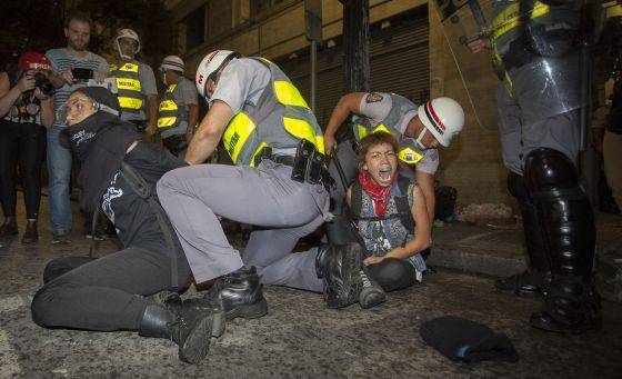 Os abusos policiais durante os protestos no Brasil chegam ao cenário internacional