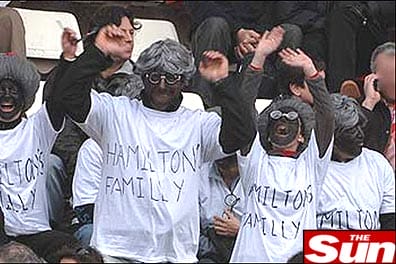 racismo lewis hamilton