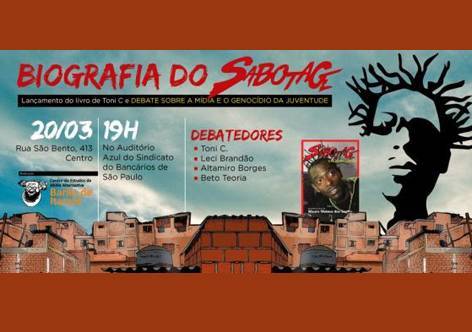Barão lança biografia do Sabotage e debate genocídio da juventude