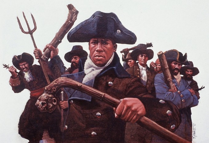 Crispus Attucks, herói afro-americano na Guerra de Independência