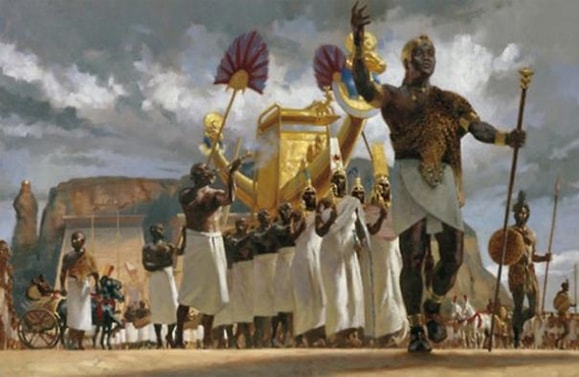 Outra representação do Faraó Negro Piye (Fonte: National Geographic)