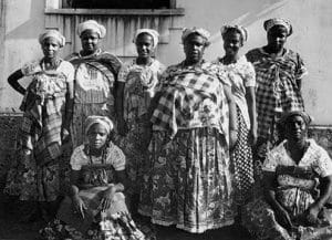 Mae Menininha (front center).Courtesy Anacostia Community Museum/Smithsonian Institution