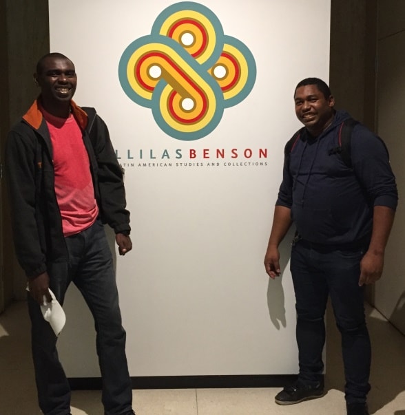 Rony Castillo, Garifuna of Honduras and Davi Pereira, Quilombola of Brazil PhD Students LILLAS/BENSON (2015-2019)