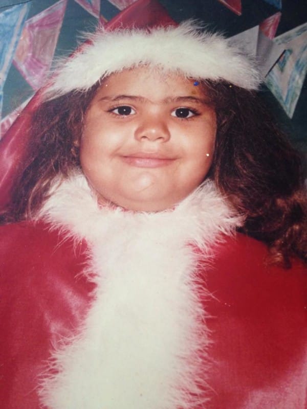 acho que era 93 e lá estava eu de noelzinha