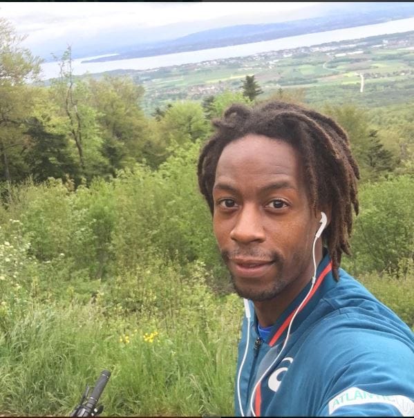 Gaël Monfils cabelo