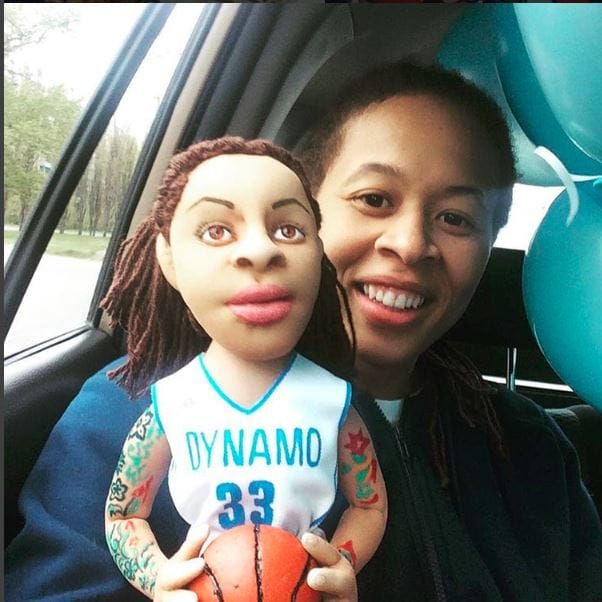 Seimone Augustus cabelo